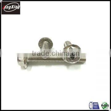 Factory Price Good Quality 304 Stainless Steel Serrated Flange Bolts photo-3