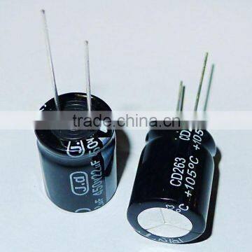 22UF/450V 16*22 Aluminum Electrolytic Capacitor photo-2