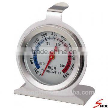 C/F gas cooking oven bimetal thermometer