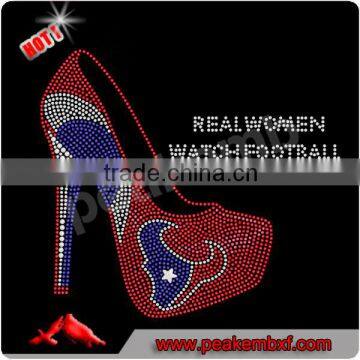 Fashion High Heel Rhinestone Transfer Designs Top Selling 2013