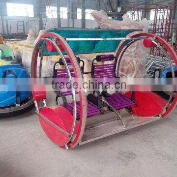 Best Selling Theme Park Rides 2 Persons Rotary Happy Car