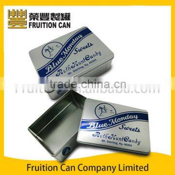 Rectangular tin with slip lid ECO - friendly tin