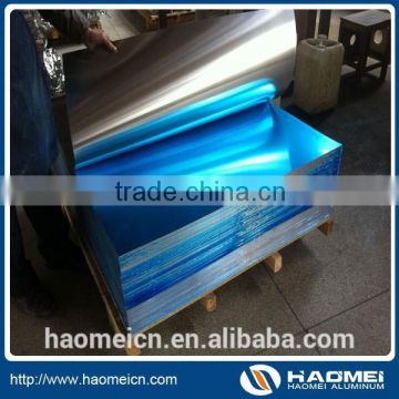 Hot sale plastic film coated aluminium sheet use construction material