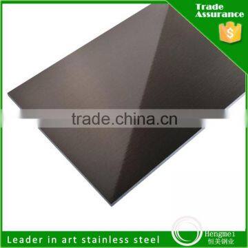 World Best Selling Products 201 Stainless Steel Titanium Black Coating Made in China