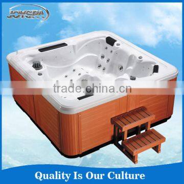 Outdoor Hydro Whirlpool Massage Hot Tub with Pop-up TV JY8012