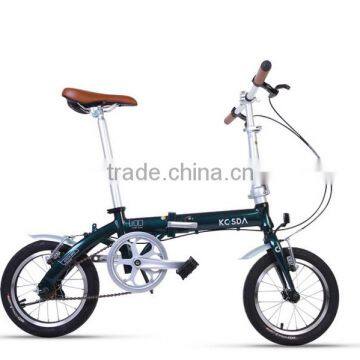 New design Trade assurance supplier 14 inch folding bike/Bicycle/Carbon steel frame bike