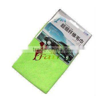 green car cleaning cloth with head card(Fairy)