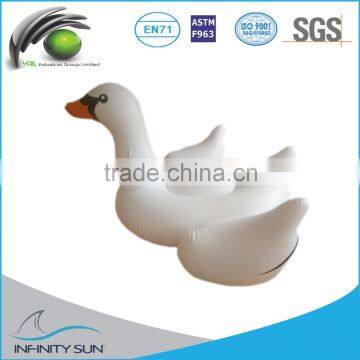 summer water floats PVC inflatable swan boat for water