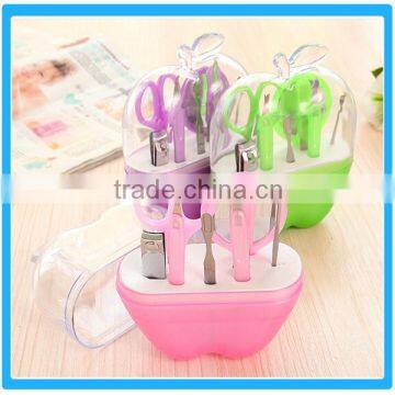 Apple Shape Fantastic Design Nail Care Tools Personal Care Tool 9pcs Nail Art Kits