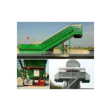 Conveyor Belt Waste Transferring Stations System Rubbish Recycling Facility Mersin Turkey Aldera
