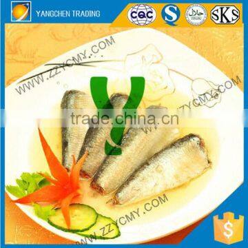 Food ingredients names of fish canned sardine in canned seafood in oil