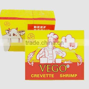 seasoning cube and powder bouillon cube shrimp powder chicken powder with HALAL certificate