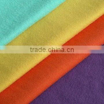 High Quality Colorful Plain Fleece 100% Cotton Fabric