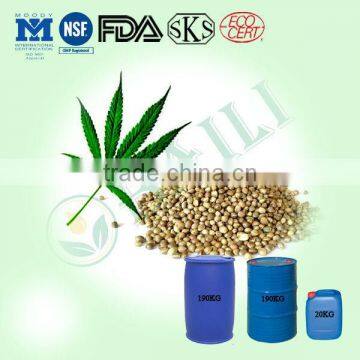 High Quality Cold Pressed Organic Hemp Seed Oil China