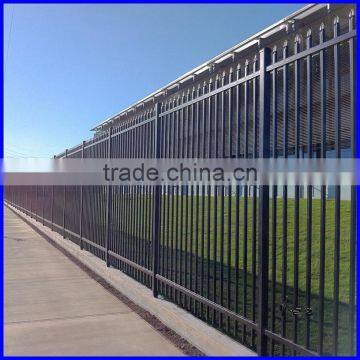 Iron Railing Fencing / Tube Fence Panel / Garden Picket Fence