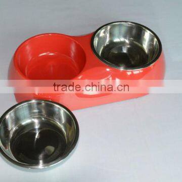 2014 Cheap & quality printed dog paw bowl