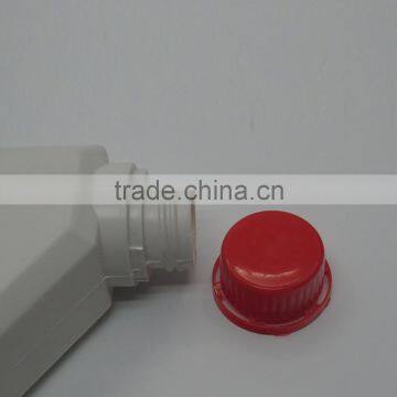 1 Liter White Hdpe Lubricating Oil Plastic Bottle photo-2