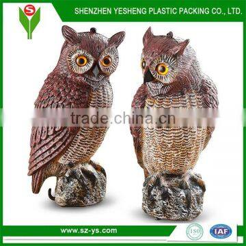 Easy Gardener Garden Defense Owl Pest Repellent Decoy, Plastic Owl Garden Pest Decoys