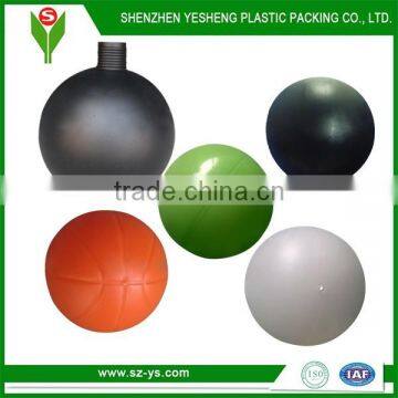 6" large hdpe hollow plastic balls 10mm, 100mm, 200mm, 300mm, 400mm, 500mm