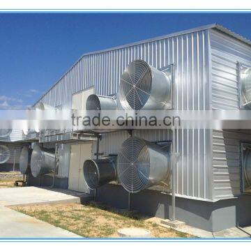 Structural Prefabricated Chicken Farm Steel Building Construction