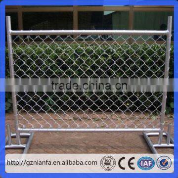 Chain Link Temporary Fence With Tube Feet(Guangzhou Factory)