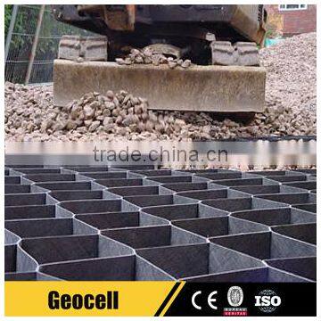 plastic grid panel drainage cell gravel stabilizer