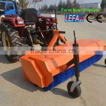 Tractor Hitch Nylon Brush road sweeper tractor