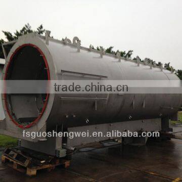 Gray Plastic Pipe Vacuum Shaping Tank