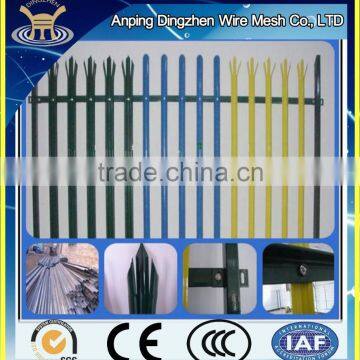 ISO9001 & CE Professional Manufacture Provide pvc coated Palisade Fence, Wholesale Palisade Fence, Palisade Fence for sale