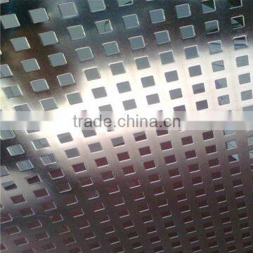 square hole perforated metal