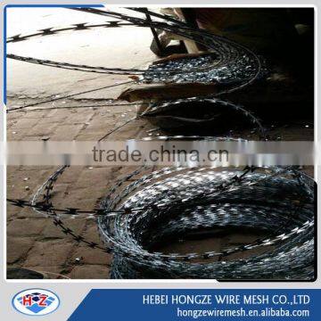 Security Fencing Stainless Steel Razor Barbed Wire