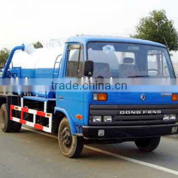 Dongfeng 4x2 6CBM vacuum sewage suction tanker truck