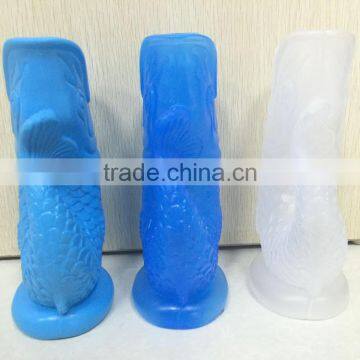 Wholesale OEM Blow Molding Plastic Fish Flower Vase,small Vase photo-4