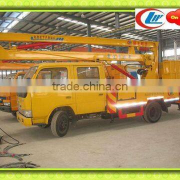 factory supply Aerial Work Platform Truck,hydraulic aerial cage