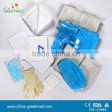 sterile delivery pack disposable surgical pack