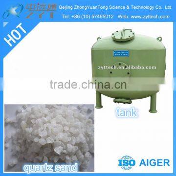 Industrial sand filter for water treatment process