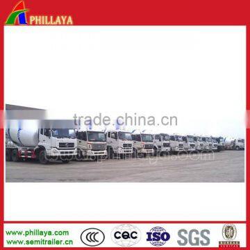 2014 hot selling semi-trailer cement mixer, cement mixer truck used