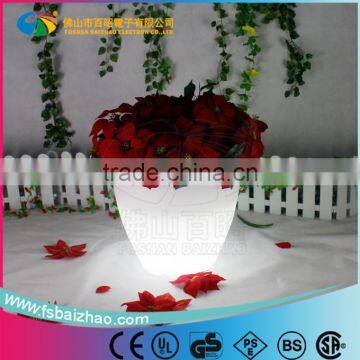 Multicolor Change Round Led Flower/planter Pot/vase