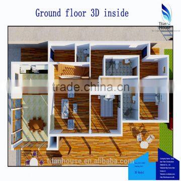 Luxury Light Steel Structure Prefab Mansion photo-3