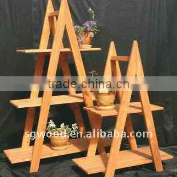 wooden flower shelf _FSC Certificate