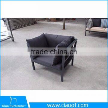 Exposed Tube Powder Coating Frame 3 Seater Sofa photo-4