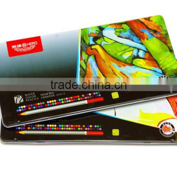 Metal Box Colored Pencils 72 set