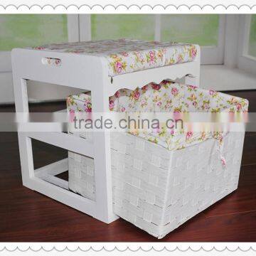 Exclusive Hot Sell New Design Unfinished Wooden Cabinet With Baskets/drawers photo-2