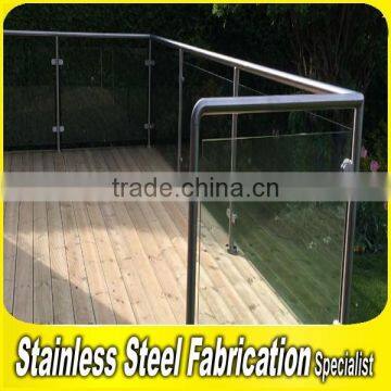 Fabrication Project Home Stair Stainless Steel Inox Railing China photo-2