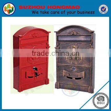 antique die casting aluminum mailboxes