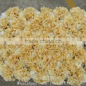 High Quality Artificial Flower Row,flower Wall Wall Hanging photo-2