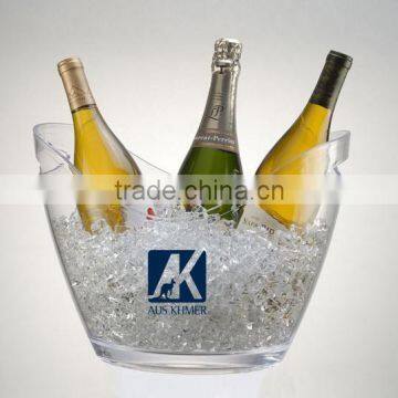 2017 Custom Made Plastic Grey Goose Absolut Vodka Ice Bucket Personalized With Logo photo-2