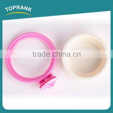 New Design Suspension Fixed Dog Cage Separable Pet Bowls Hang PP Double Dog Bowl photo-2