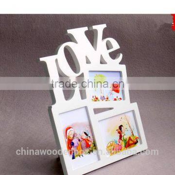 2015 cartoon love shape Wooden photo frame