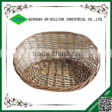 Cheap natural material rattan dog bed